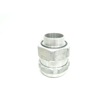 Abb Teck Cable Fittings Adapter, 2 in, Aluminum, Silver ST200-475